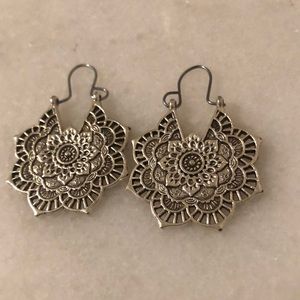 Lotus earrings